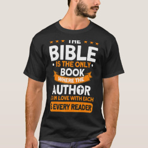 The Bible Is The Only Book Bible Study Christian T-Shirt