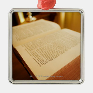 The Bible Metal Tree Decoration