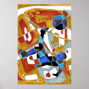 The Bicycle kick Soccer Art Futebol 2014 Poster