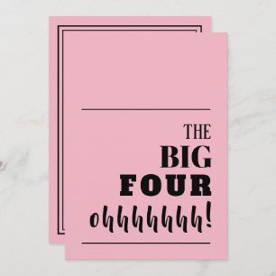 The BIG 40 Birthday Invitations