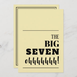 The BIG 70 Birthday Invitations