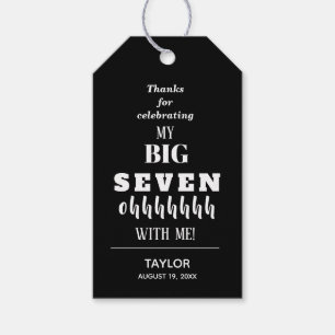 The BIG 70th Birthday Party Favour Gift Tags
