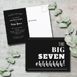 The BIG 70th Birthday Party Invitation Postcard<br><div class="desc">Throwing a milestone 70th birthday party? These invitation postcards will get guests excited to attend your party. More ages and MATCHING items done for you in our collection.</div>