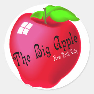 The Big Apple Classic Round Sticker