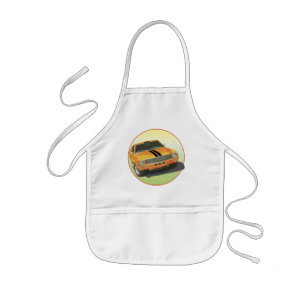 The Big Bad Orange Kids Apron