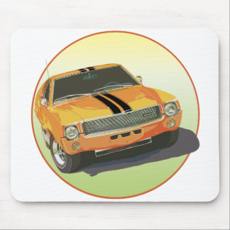 The Big Bad Orange Mouse Pad