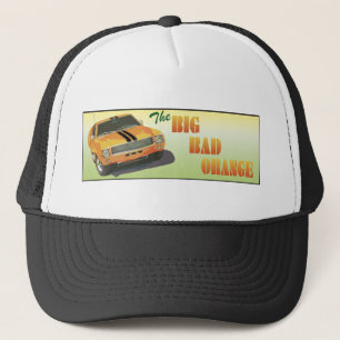 The Big Bad Orange Trucker Hat