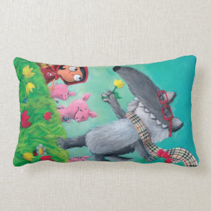 The Big Bad Wolf Lumbar Cushion