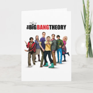 The Big Bang Theory Characters Card