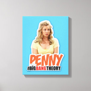 The Big Bang Theory   Penny Canvas Print