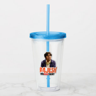 The Big Bang Theory   Rajesh Acrylic Tumbler