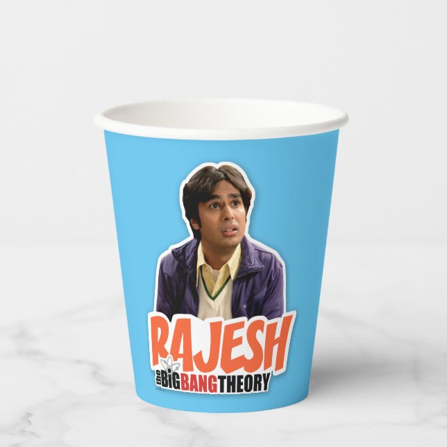 The Big Bang Theory | Rajesh Paper Cups (Front)