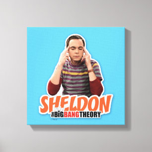 The Big Bang Theory   Sheldon Canvas Print