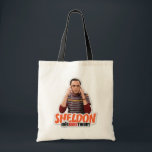 The Big Bang Theory | Sheldon Tote Bag<br><div class="desc">This fun graphic features Sheldon from The Big Bang Theory.</div>