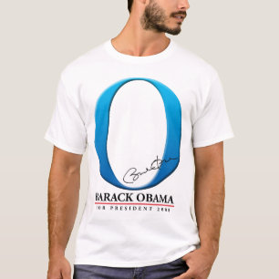The Big Blue O - Barack Obama for President T-Shirt