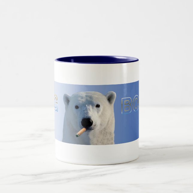 The Big Boss #1 Two-Tone Coffee Mug (Center)