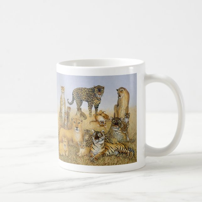 The Big Cats Coffee Mug (Right)