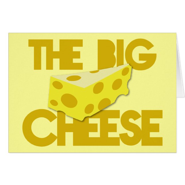 The BIG CHEESE! boss (Front Horizontal)