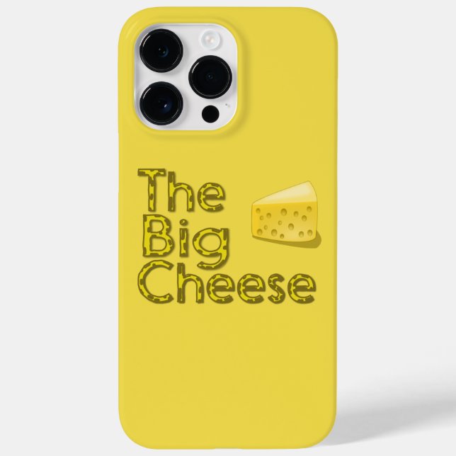 The Big Cheese Case-Mate iPhone Case (Back)