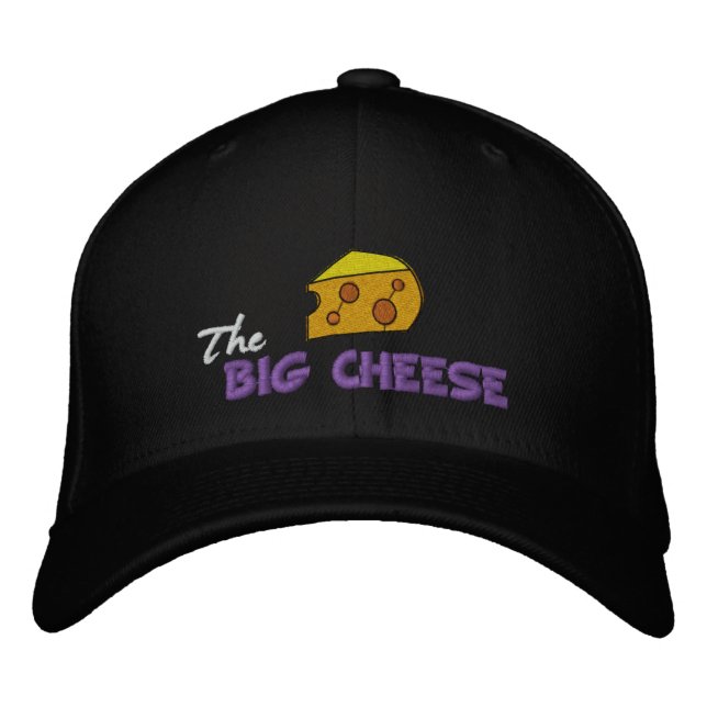 The Big Cheese Embroidered Hat (Front)