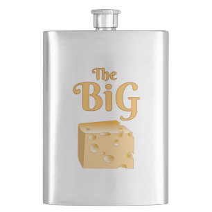 The Big Cheese Hip Flask
