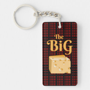 The Big Cheese Key Ring