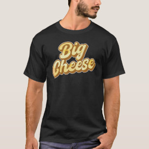 The Big Cheese Typography T-Shirt