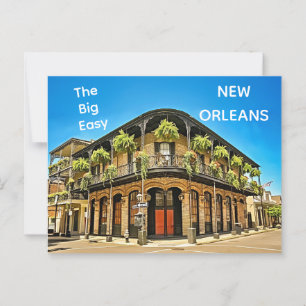 The Big EASY New Orleans Postcard