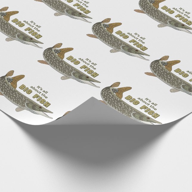 The Big Fish Wrapping Paper (Corner)