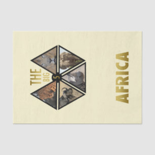 The Big Five Africa Tissue Paper