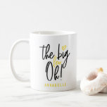 The big four oh! 40th birthday party favour gift c coffee mug<br><div class="desc">The big four oh! 40th birthday party favour gift.</div>