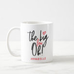 The big four oh! 40th birthday party favour gift coffee mug<br><div class="desc">The big four oh! 40th birthday party favour gift.</div>