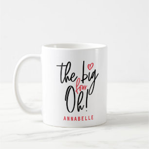 The big four oh! 40th birthday party favour gift coffee mug