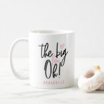 The big four oh! 40th birthday party favour gift coffee mug<br><div class="desc">The big four oh! 40th birthday party favour gift.</div>
