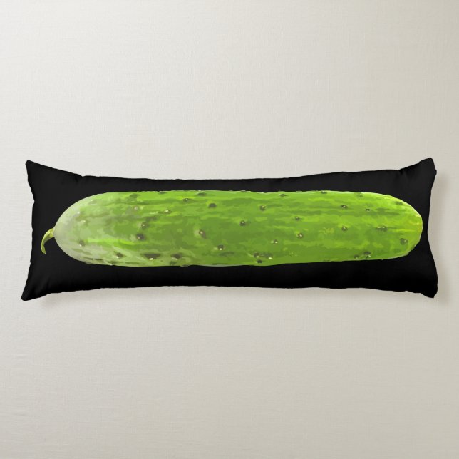 The Big Funny Cucumber Pillow (Front)