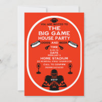 The Big Game Football House Party