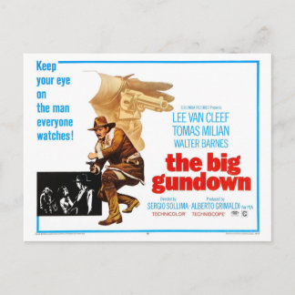 THE BIG GUNDOWN POSTCARD