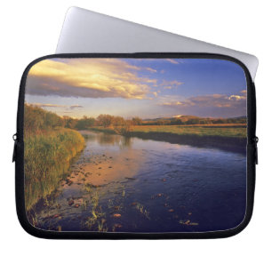 The Big Hole River at last light near Jackson Laptop Sleeve