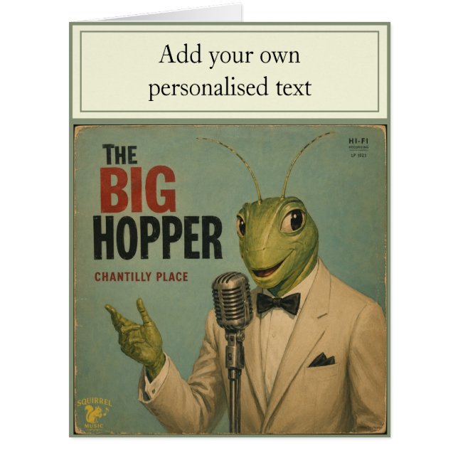 The Big Hopper: a Parody (Front)