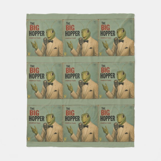 The Big Hopper: a Parody Fleece Blanket (Front)