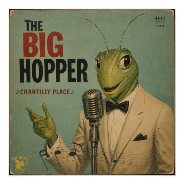 The Big Hopper Album: a Parody Poster (Front)