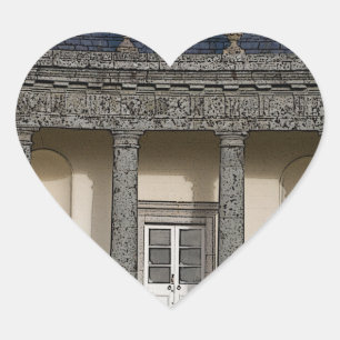 The Big House Heart Sticker