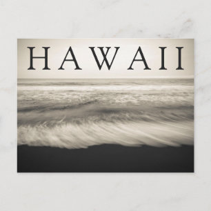 The Big Island Beach Hawaii Happy Birthday Postcard