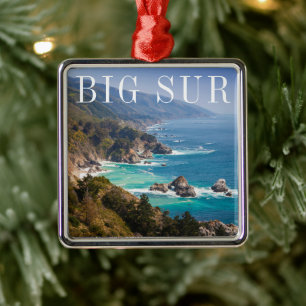 The Big Island Beach Hawaii Metal Ornament