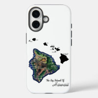 The Big Island Of Hawaii With Hawaiian Islands