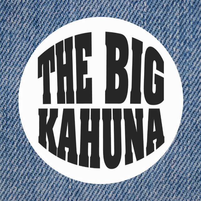 The Big Kahuna Classic Round Sticker (Creator Uploaded)