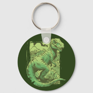 The Big King T-Rex Key Ring