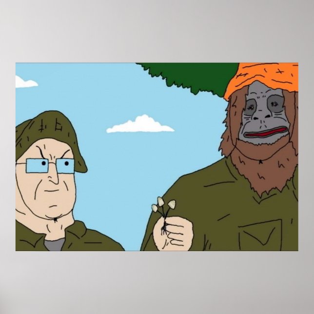 The Big Lez Show Sassy The Sasquatch Poster (Front)