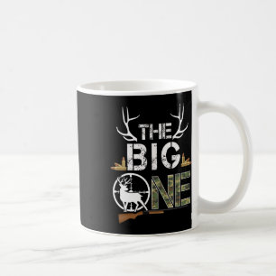 The Big One Birthday Boy Deer Hunter Camouflage 1s Coffee Mug