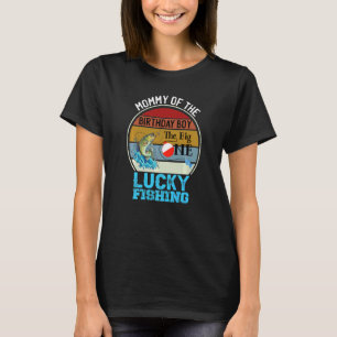 The Big One Birthday Theme Fishing Mummy Of The Bi T-Shirt